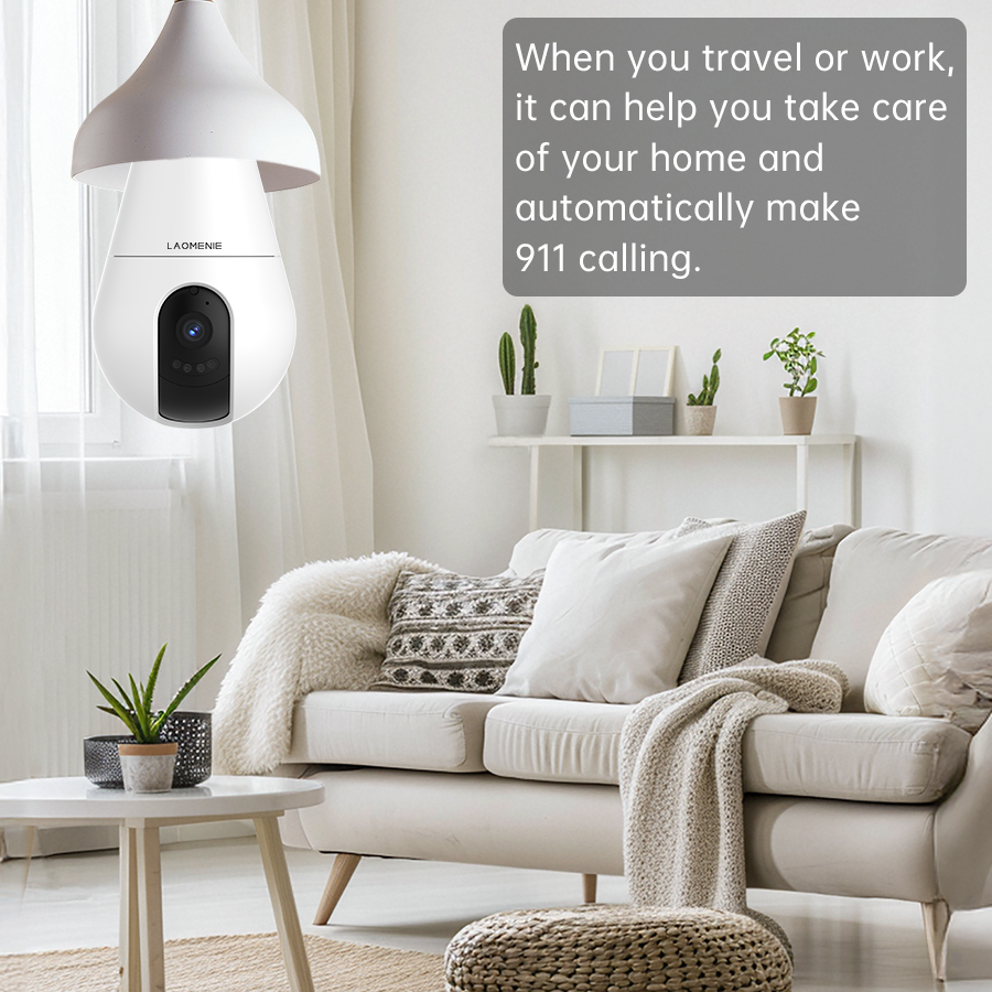 IQVUE AI camera Indoor Pan Tilt Home 5G&2.4Hz Wi-Fi Security Camera